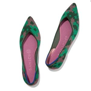 NEW Rothy’s Green Botanicamo 6 NWOB